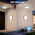 LEZOE LED Deckenleuchte mit Radar Bewegungsmelder IP65 – 30W/4500lm Feuchtraum – Bild 5