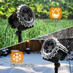 3D Halloween Projektor Outdoor – Dynamische Geistereffekte mit LED-Technologie für Haus & Garten – Bild 6