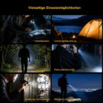 BEYSTE LED Taschenlampe 1000000 Lumen – Aufladbar USB-C, Zoombar, Wasserdicht für Outdoor – Bild 9