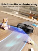 Proscenic Q20Plus Saugroboter mit Wischfunktion – 10000Pa Saugkraft für Tierhaare & Teppiche – Bild 5