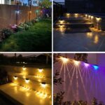 YOFIG 6er Set Solar-Gartenleuchten – Warmweiss & Farbwechsel für Terrasse & Stufen – Bild 7