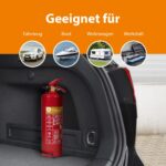 Smartwares 2L Schaumfeuerlöscher – Brandklasse A & B mit Wandhalterung – FEX-15226 – Bild 5