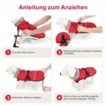 Woiil Hundemantel XL Wintermantel wasserdicht – Wärmeschutz für grosse Hunde – Bild 4