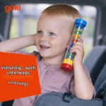 goki Regenstab 34 cm – Beruhigendes Musikspielzeug für Babys & Kleinkinder – Bild 6