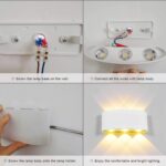 Lightsjoy LED Wandleuchte 6W Warmweiss – IP65 Wasserdicht Aluminium für Innen & Aussen – Bild 7