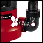 Einhell Tauchpumpe GC-SP 3580 LL – 350 W Klarwasserpumpe mit Flachabsaugung – Bild 5
