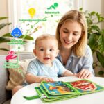 ZOOI Busy Board Montessori Spielzeug ab 1 Jahr – 9-in-1 Activity Book für Kleinkinder – Bild 6