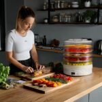 Green Blue GB190 Dörrautomat 250 W – Temperaturregler 35–70 °C für Obst, Gemüse & Fleisch – Bild 11