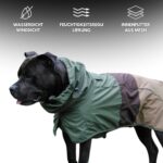 Spark Paws Hunderegenmantel wasserdicht & winddicht – Reflektierender Schutz für alle Grössen – Bild 4