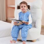 ToyaTec Baby Schlafsack XL mit Füssen 2,5 Tog – Bambusrayon Schlafdecke für Winter – Bild 2
