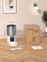 PETVION Futterautomat Katze 4L – Programmierbar bis 6 Mahlzeiten mit Portionskontrolle – Bild 9