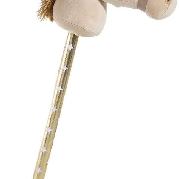 Heunec Steckenpferd Hellbraun – Plüsch Hobby Horse für Kinder