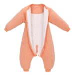 amo nenes Baby Schlafsack mit Füssen 2.5 TOG – Bio-Baumwolle für sicheren Schlaf – Bild 2