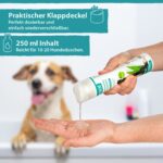 PetsHero Hundeshampoo 250 ml gegen Flöhe, Zecken & Milben – Parasitenschutz für Welpen – Bild 4
