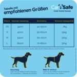 CarSafe Crash-Getestetes Hundegeschirr Grösse M – TÜV-zertifiziert bis 32 kg – Bild 3