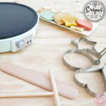 ScrapCooking Crêpes Maker Ø28 cm – Elektrische Crêpe-Maschine mit Antihaftplatte & Zubehör – Bild 2