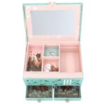 Depesche Miss Melody Schmuckkästchen Türkis-Rosa – Schmuckbox mit Code & Sound für Mädchen – Bild 3