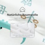 Mosebears Baby Schlafsack mit Füssen 2.5 Tog – Atmungsaktive Baumwolle für 6-18 Monate – Bild 5
