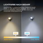 Osram ENDURA Flood Sensor 20W LED Aussenstrahler – Bewegungsmelder 3000K IP65 – Bild 5