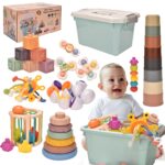 Majabike Montessoriii 7-in-1 Babyspielzeug-Set – 38-tlg. Motorikspielzeug ab 6 Monaten – Bild 7