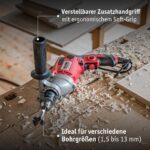 WALTER Schlagbohrmaschine 910 W – Drehzahlregelung & Tiefenanschlag für Profis – Bild 8