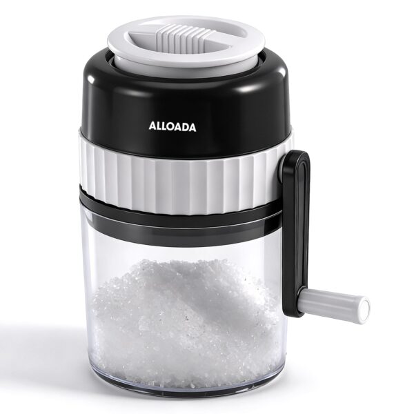 ALLOADA Manuelle Slush Maschine – Crushed Ice Maker ohne Strom für Partys & Camping