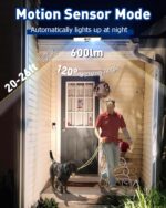 ICEKO KN Solarleuchten mit Bewegungsmelder – 600 Lumen LED für Garten & Balkon – Bild 4