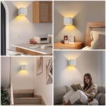 SENFAY 6W LED Akku Wandleuchte mit Bewegungsmelder – Kabellos & USB-aufladbar – Bild 8