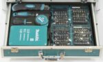 Makita DHP482RFX9 Akku-Schlagbohrschrauber 18V – Profi-Set mit 2 Akkus & 96er Zubehör – Bild 6