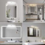 KYOTECH LED Spiegelleuchte 400mm 12W 800LM – Dimmbar mit Fernbedienung & IP44 Wasserschutz – Bild 9