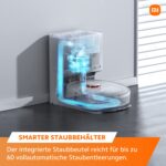 Xiaomi X10 Saugroboter mit Absaugstation & Wischfunktion – 4000Pa Saugkraft, 180min Laufzeit – Bild 6