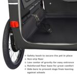 Doggyhut S-Line XL Hundeanhänger 2in1 – Federgefederter Hundebuggy bis 45 kg – Bild 5