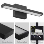 Klighten LED Spiegelleuchte Bad 40cm – 1080lm Warmweiß für perfekte Ausleuchtung – Bild 5
