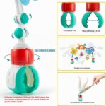 Neuytiky Kinderwagen Spielbogen mit Tieranhängern – Motorikspielzeug für Babys 0–12 Monate – Bild 5