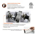 Sharpeak 198H-SPK Elektrischer Messerschärfer – 3-Stufen-System mit Diamantscheiben – Bild 3