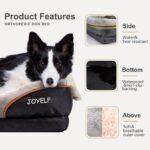 JOYELF Memory Foam Hundebett Small – Orthopädisches Hundebett mit waschbarem Bezug – Bild 3