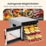 ProfiCook PC DR 1218 Dörraudomat Edelstahl – 6 Ebenen, 650 Watt, 0,6 m² Fläche – Bild 6