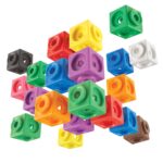 Learning Resources MathLink Steckwürfel 100er Set – Mathematik & Feinmotorik für Kinder ab 5 – Bild 4