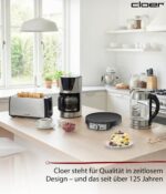 Cloer 6620 Crêpes-Maker 29 cm – Profi-Crêpesgerät mit Antihaftbeschichtung & Temperaturregelung – Bild 7
