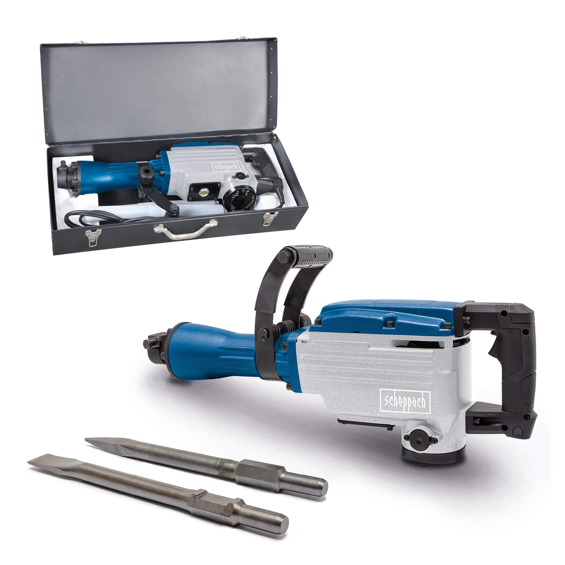 Scheppach AB1700 Abbruchhammer 1700W – 50J Schlagkraft für professionelle Abbrucharbeiten
