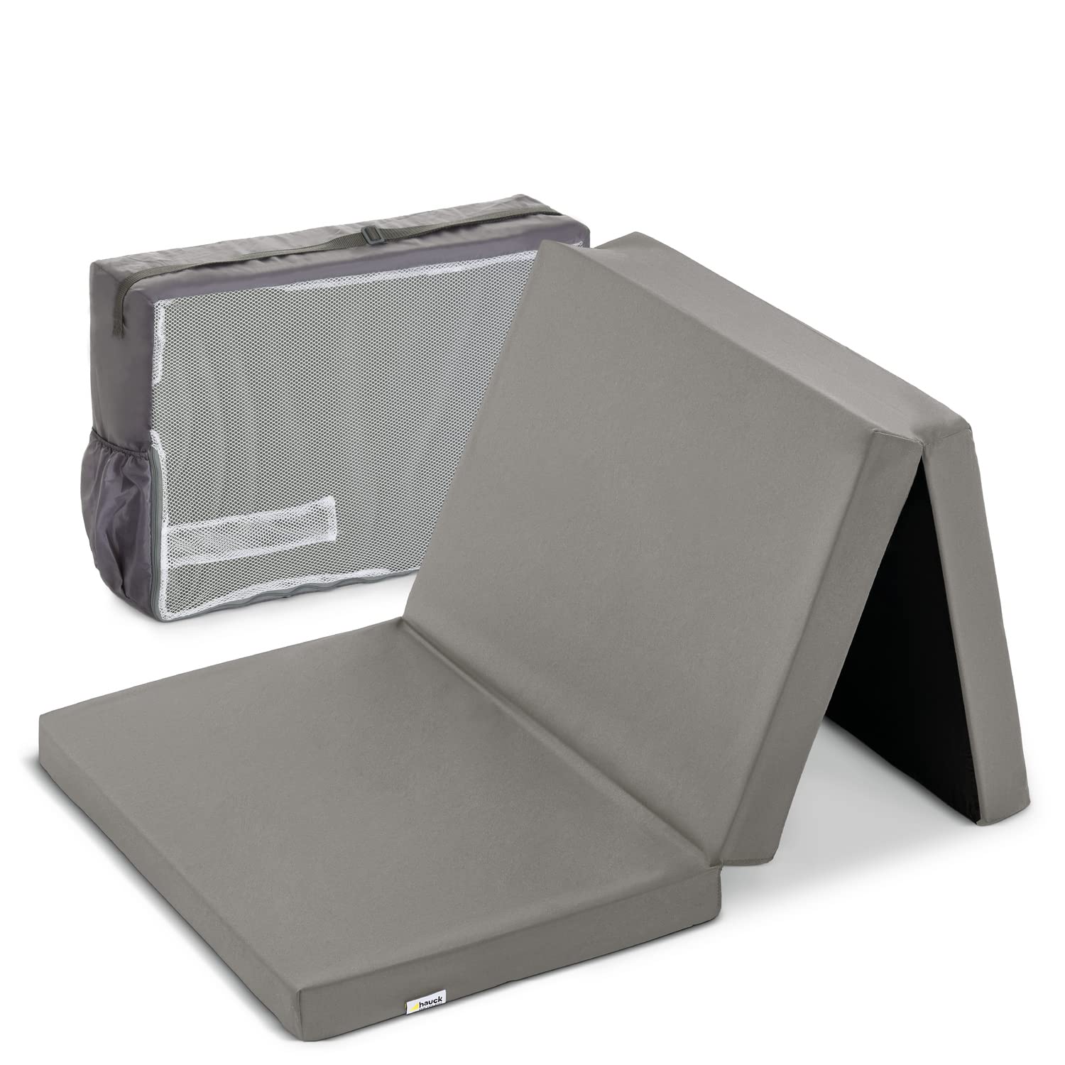 hauck Sleeper Reisebettmatratze 120x60 cm – Faltbar mit Tragetasche für Kinderreisebetten