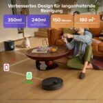 roborock Q10 S5+ Saugroboter mit Wischfunktion – 10.000 Pa für Tierhaare & Teppiche – Bild 6