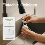 PETLIBRO Dockstream Katzenbrunnen 2.5L Edelstahl – Kabellose Pumpe, 23dB ultraleise – Bild 3