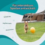 Jolly Pet Crazy Egg Gelb – Robustes Hundespielzeug 30 cm für aktive Hunde – Bild 3