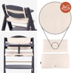 hauck Beta+ Holzhochstuhl Set mit Rädern – Mitwachsend von 6 Monaten bis 90 kg – Bild 8