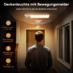SNADER LED Deckenleuchte mit Bewegungsmelder & Fernbedienung – 12000 mAh Akku – Bild 2