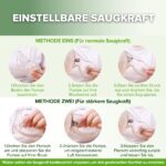 haakaa Silikon Milchpumpe 100 ml – Manuelle Brustpumpe mit natürlicher Saugkraft für Stillende – Bild 3