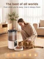 PETVION Futterautomat Katze 4L – Programmierbar bis 6 Mahlzeiten mit Portionskontrolle – Bild 5
