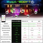 iLC RGBW LED Strahler 80W – 16 Millionen Farben mit Bluetooth Mesh & Timer (2er-Pack) – Bild 8