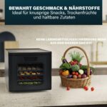 Princess Food Dehydrator 550W mit 6 Edelstahl-Einschüben – Touchscreen & 48h Timer – Bild 7